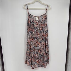 Sew In Love Floral Tiered Sundress 2X Plus Size NWT Summer Casual Boho